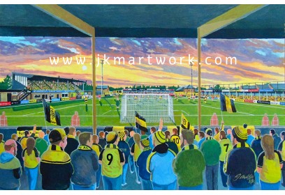Eton Park Stadium Fine Art - Burton Albion FC